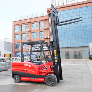 त्वरित वितरण 4x4 इलेक्ट्रिक फोर्कलिफ्ट बहुक्रियाशील कॉम्पैक्ट इलेक्ट्रिक फोर्कलिफ्ट 3.5 टन 4 टन फास्ट चार्जिंग नई ऊर्जा फोर्कलिफ्ट - Product Image 4