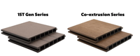 Panneaux de clôture extérieurs modernes écologiques en composite bois-plastique WPC, clôture de jardin traitée sous pression, type naturel, montage facile