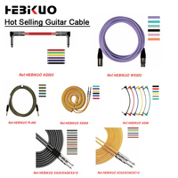 HEBIKUO Factory Direct PX007 Professional OEM Wholesale Custom Guitar Cable Effect Stringed Instruments Accessories