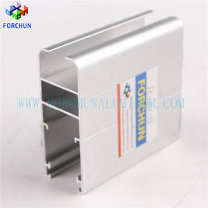 Profilés d'extrusion en aluminium gris argenté pour la fabrication de fenêtres et portes coulissantes colombiennes/costaréennes - Product Image 4