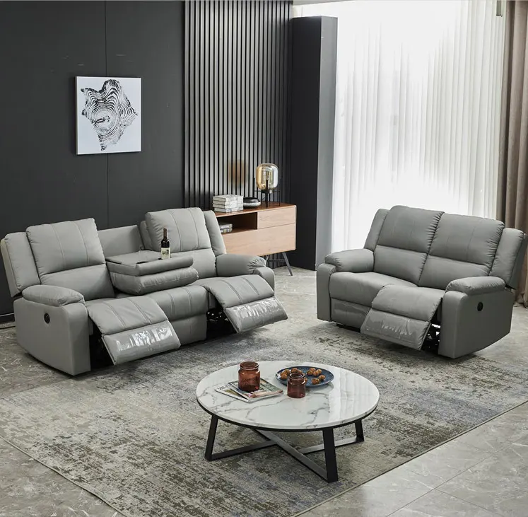 VANBOW-Sofá italiano para sala de estar, mueble reclinable moderno, TV seccional, OEM, sillón, sillón de dos plazas, 2 unidades, 2 unidades