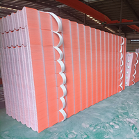 Hoja de Pvc de 1050mm Diseños de casas de techo plano Asa Azulejo de techo de resina sintética de Pvc