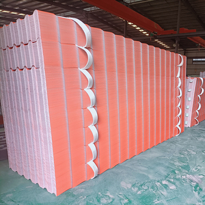 1050 मिमी pvc शीट फ्लैट छत घर डिजाइन एस. सी. सिंथेटिक राल छत टाइल - Product Image 4