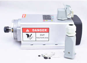 Factory Outlet GDZ80x73-1.5 High 1.5Kw 24000rpm Square Air Cooled Spindle Motor for <b>Engraving</b> <b>Machine</b> Drilling Spindle - Product Image 3