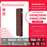 IDEATHERAPY Protection contre la surchauffe 9 Ondes RLPRO300-X2 Bluetooth et application Thérapie par lumière infrarouge LED Panneau de thérapie par lumière rouge