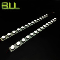 Haute puissance SMD 3535 14leds/pc 24V led module éclairé par bord led barre lumineuse pour rétro-éclairage publicité boîte d'éclairage