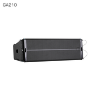 Altavoz de arreglo lineal pasivo de 2 vías GA210 con neodimio dual de 10 pulgadas, 500W, profesional para PA, conciertos y sonido en vivo