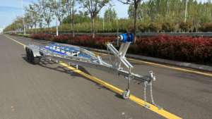 Hochleistungs-33ft ATM4500KG Aluminium-Boots anhänger mit Poly-Kojen für <span class=keywords><strong>30</strong></span>-32ft Boot - Product Image 2