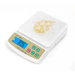 Báscula digital de alimentos a bajo precio de fábrica, báscula electrónica digital LED/LCD10kg báscula de cocina