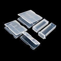 DeGao Plastic Pathology Slide Storage Box Microscope Slide Storage Box 1-100 Slots ABS Histology Pathology Lab Slide Holder Case