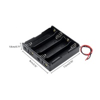 Boîtier de batterie 18650 avec 1/2/3/4 piles au lithium en série et en parallèle, interface d'alimentation USB, carte de connexion DC, type SMT