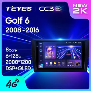 <span class=keywords><strong>TEYES</strong></span> <span class=keywords><strong>CC3</strong></span> 2K para <span class=keywords><strong>Volkswagen</strong></span> Golf 6 2008 - 2016 Radio de coche reproductor de vídeo Multimedia navegación estéreo GPS Android 10 No 2DIN - Product Image 1