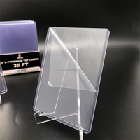 3x4 toploader Film À Double Revêtement Écologique Sans Soudure 35PT Chargement par le Haut JO-AC-FTP titulaire de la carte