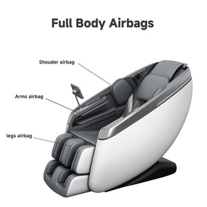 Nova Chegada <span class=keywords><strong>2026</strong></span> Cadeira de Massagem Zero Gravity Reclinável 8D para Massagem de Pescoço, Cintura, Pés e Pernas, Máquina de Massagem Ghe - Product Image 5