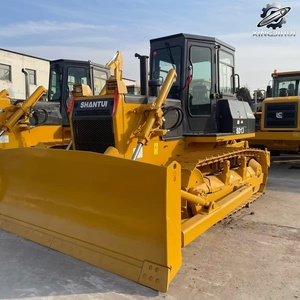 Bulldozer Usado Shantui SD13 de 13.7 Toneladas, Capacidad de Cucharón de 3.7m³, Marca China Original, Bulldozer Mediano con Ripper, Pocas Horas de Uso - Product Image 3