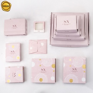 Sinicline fabrik neue design kunden luxury danke karten umschlag schmuck verpackung - Product Image 6