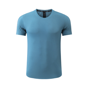 เสื้อยืดผู้ชายสำหรับวิ่ง ฟิตเนส กิจกรรมกลางแจ้ง และกีฬาพักผ่อน ผลิตจากผ้าโพลีเอสเตอร์ 100% แห้งเร็ว ต้านเชื้อแบคทีเรีย พร้อมผ้าตาข่าย 3 มิติ ลายแจ็คการ์ด - Product Image 5