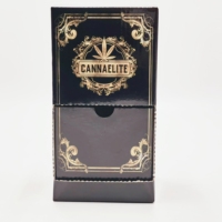 Boîte distributrice à gravité à ouverture rabattable en gros, emballage de comptoir pour papier à rouler, bonbons, café, cônes avec insert en éponge