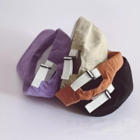 Gorro de Algodón para Hombre, Estilo Casual, de Cinco Paneles, Transpirable y Cómodo para las Cuatro Estaciones, con Visera Corta y Logotipo Personalizado
