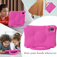 Étui pour tablette robuste antichoc en silicone épais pour HONOR PAD X9/X8 PRO 11.5 pouces avec support en bandoulière