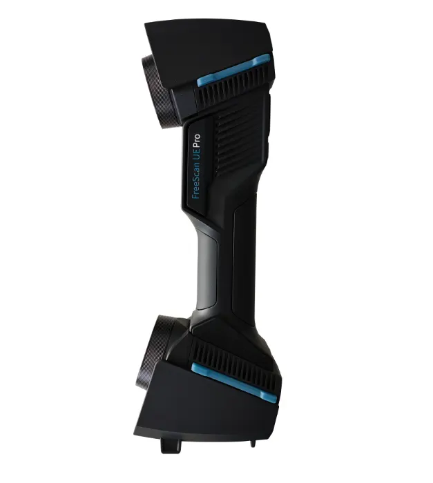 Multifunktionaler hochpräziser glanzender handgerät-Metrologie-3d-Scanner Freescan UE Pro Automotive 3d-Laser-Scanner für Gebäude