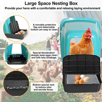 Vente de nids de poulet/cage à poulet en plastique