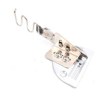 Odavidai Kit d'accessoires pour machine à coudre : plieur, attache pour passepoil, bande de taille, biais, ourlets et pièces de rechange