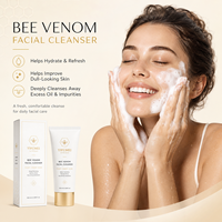 Nettoyant Visage au Venin d'Abeille Fournisseur d'Usine – Blanchissant, Éclaircissant, Anti-Âge, Hydratant, Affinant les Pores, Nettoyage en Profondeur – Soins de la Peau OEM