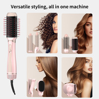 Ensemble de brosses à air chaud XBH personnalisées avec logo privé, sèche-cheveux professionnel, fer à boucler, lisseur, peigne, outils de coiffage