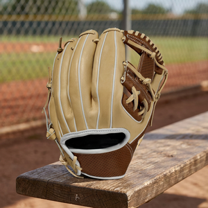 Wholesale Junda Youth <b>Baseball</b> <b>Gloves</b> Cowhide Leather Professional Catcher Left-handed I-Web Right-Throw 2XL Unisex - Product Image 3