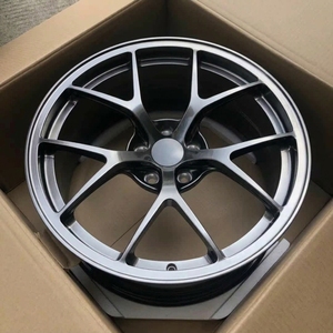 Jantes forgées de style FI-R de 17, 18 et 19 pouces, 5x112, 5x1143, 5x120, noir mat, maille, pour VW Wheel CC Passat Golf R <span class=keywords><strong>Arteon</strong></span> Jetta GLI - Product Image 3