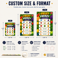 Cartes à gratter personnalisées avec données variables pour tirages au sort, promotions de clubs, événements caritatifs et événements à ouverture rapide