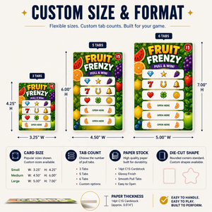 Tarjetas de rasca y gana personalizadas con datos variables para sorteos, promoción de clubes, eventos benéficos y loterías - Product Image 3