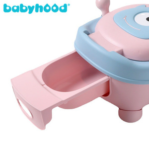 Siège de toilette pour enfants Babyhood, design cartoon, matériau PP épaissi, style tiroir, pour l'apprentissage de la propreté des tout-petits - Product Image 2