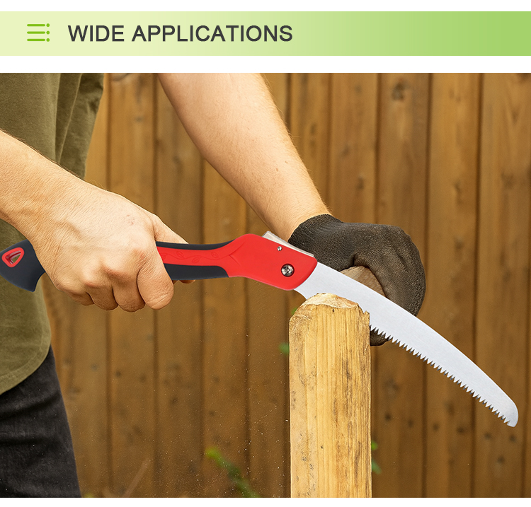 Malay Spot] Pruning Saw Gardening Tools And Equipment Sk5 Steel Hand Saw Foldable Saw Branch Pruning Saw Wood Cutter Machine Mini Mesin Potong Kayu I.988351750