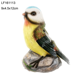 Bewegungs sensor Vogel aus Quanzhou <span class=keywords><strong>Lifa</strong></span> Fabrik, neues Design Harz Dekor Vogel Figur mit Bewegungs sensor - Product Image 6