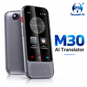 <span class=keywords><strong>Traduttore</strong></span> Vocale con Schermo da 3,1 Pollici M30 con 8GB ROM, 139 Lingue, Traduzione Istantanea, <span class=keywords><strong>Traduttore</strong></span> Elettronico Intelligente - Product Image 1
