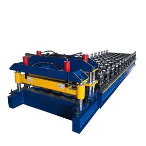 Produce Roof Tile Forming Machine/Cold Roll Glazed Tile Making Machine/Steel Sheet Roll Former