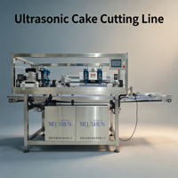 Équipement de découpe à ultrasons pour confiserie, pâtisserie et bonbons, applications de découpe précise, de tranchage et de portionnement