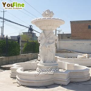 Fontaine d'eau en marbre blanc, jouet pour enfants - Product Image 4