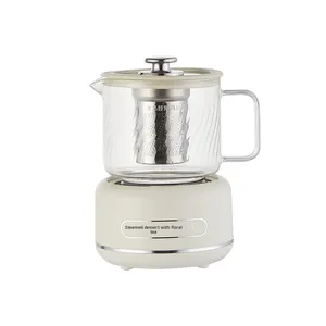 Bouilloire multifonctionnelle allemande pour la santé, tout-en-un, 360W, 1L, petite bouilloire en verre pour le bureau, bouilloire à eau, théière - Product Image 1