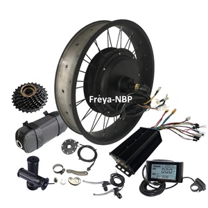 <span class=keywords><strong>Kit</strong></span> de conversion de vélo électrique 170/190mm Fat Tire 20/26x4.0 48-72V2000W <span class=keywords><strong>avec</strong></span> <span class=keywords><strong>moteur</strong></span> de moyeu et contrôleur à ondes sinusoïdales double Hall 45A UKC1+ - Product Image 4