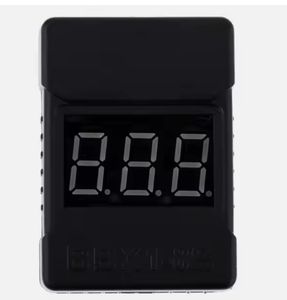 BX100 1-8S Alarma de zumbador de bajo voltaje/Comprobador de voltaje de batería/Probador de voltaje de batería Lipo - Product Image 3