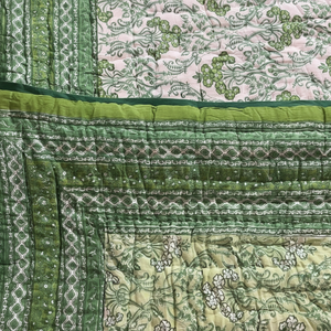 L'hiver utilise le dernier design de luxe fait à la main Vintage ethnique Kantha Quilt cousu à la main en coton KanthaQuilt Patchwork Quilt pour hôtel - Product Image 1