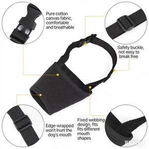 Muzzle Ajustável de Nylon para Cães <span class=keywords><strong>2026</strong></span>, Anti-Mordida e Anti-Alimentação, Suprimentos para Animais de Estimação para Uso ao Ar Livre - Product Image 4