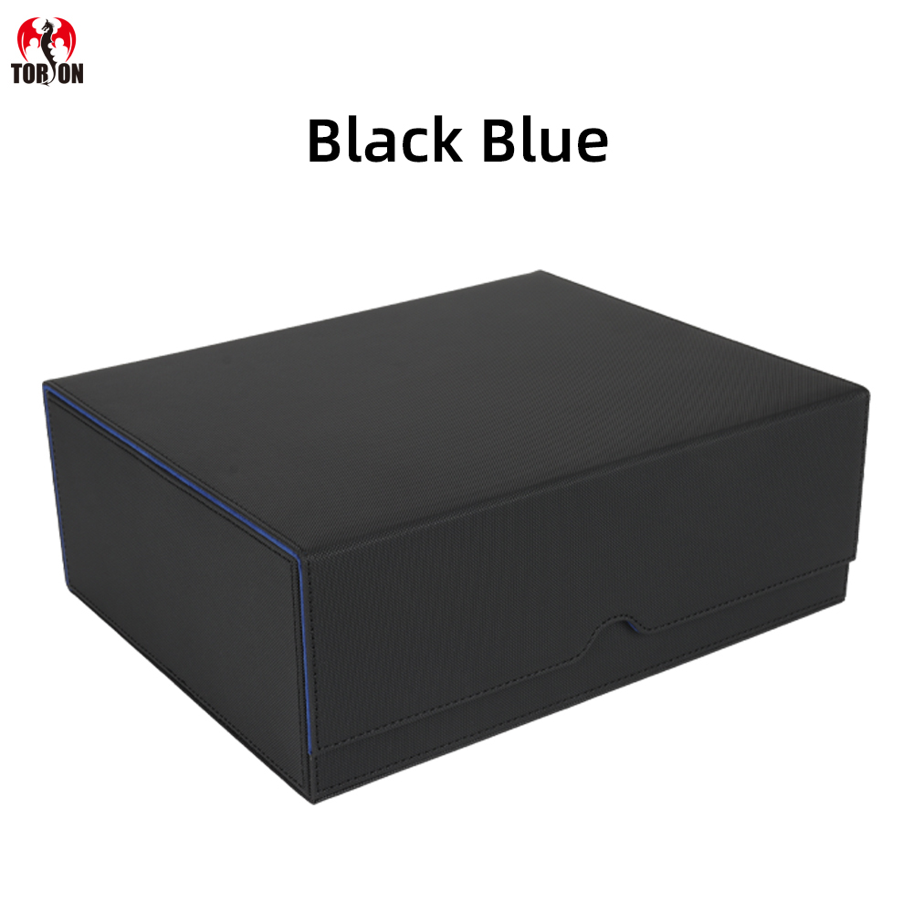 Torson Pu Leather 1800+ Card Custom Deck Box with Window Card Storage Box  for Commander Pokmon Yugioh Deluxe Tcg Binder Deck Box| Alibaba.com