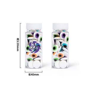 Colorful big and small eyes shape blood eyes for Halloween party cake sprinkles edible decoration sprinkles cake decoration