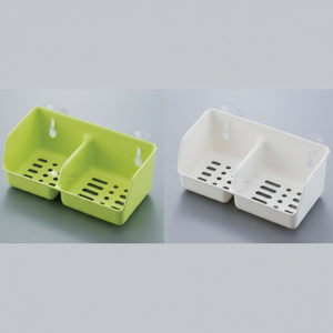 Supporto Scrubber verde con aspirazione per porta scopino wc - Product Image 1