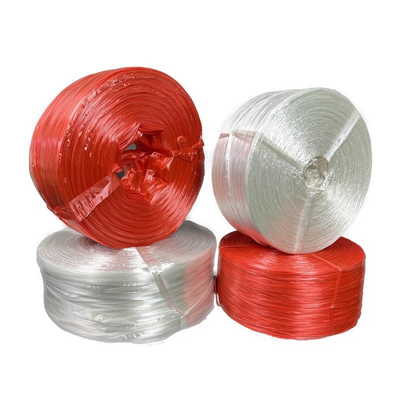 Economical white plastic rope