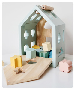 Juguete Educativo de Madera Montessori para Clasificar Formas Geométricas, Bloques de Inteligencia Cognitiva para Niños de 5 a 7 Años - Product Image 5